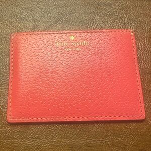 Kate Spade Red Jam CardHolder Wallet
